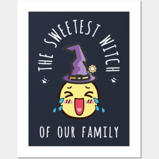 The Sweetest Witch Dark Version Halloween Evergreen Posters and Art